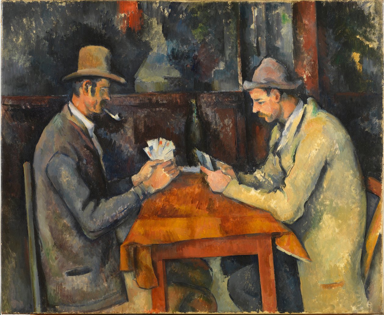 Les joueurs de cartes, vers 1892-1896 - Paul Cézanne