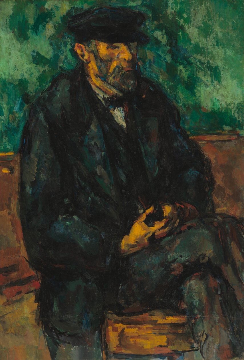 Le Jardinier Vallier, 1906 - Paul Cézanne