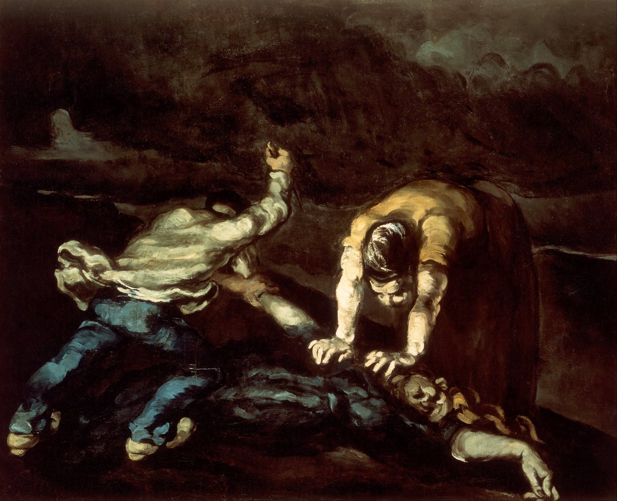 Le Meurtre - Paul Cézanne