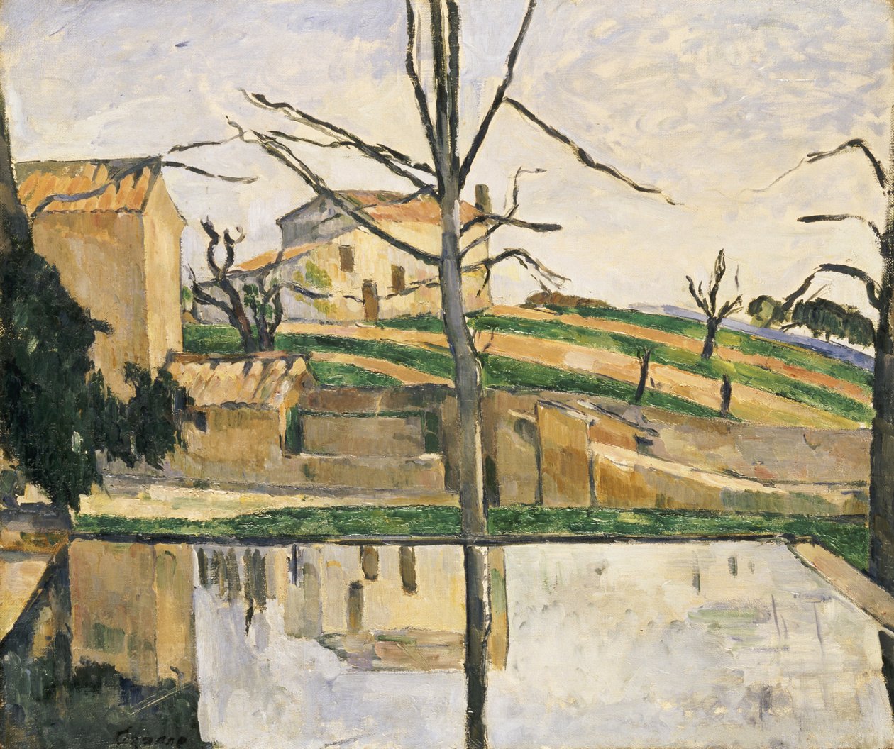 La piscine au Jas de Bouffan - Paul Cézanne
