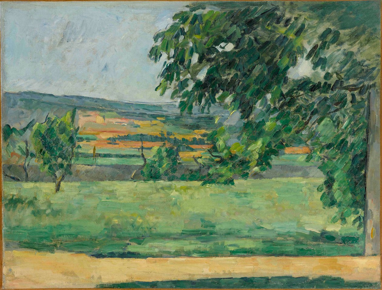 Vue du Jas de Bouffan, 1875-1876 - Paul Cézanne