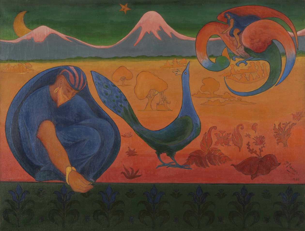Le Paysage nabique, 1890 - Paul Elie Ranson