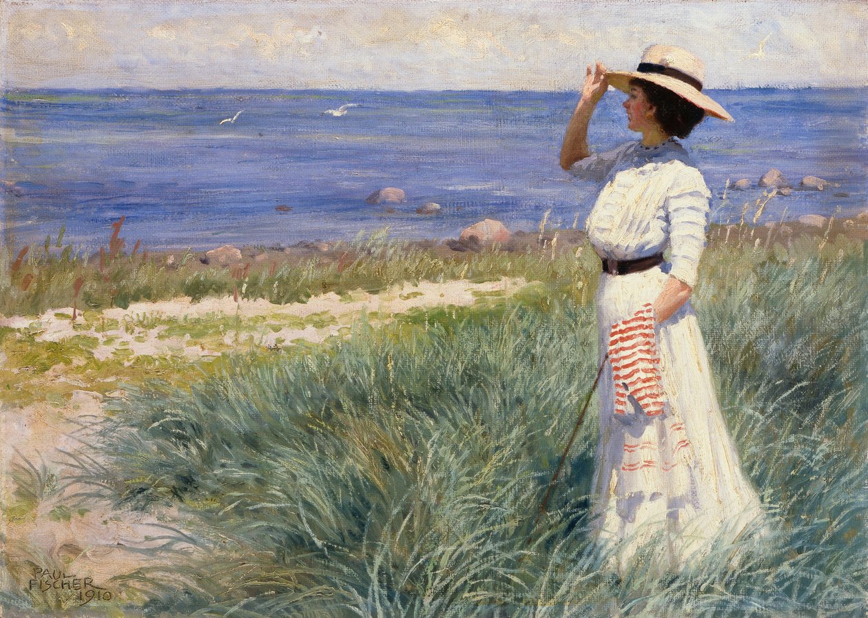 Regardant la mer, 1910 - Paul Fischer