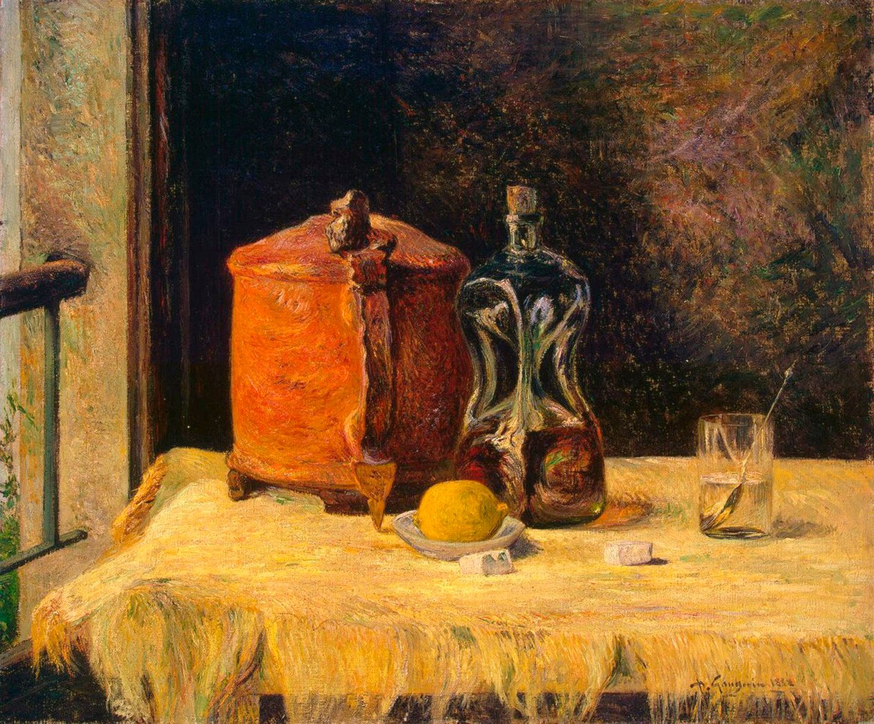 À la fenêtre, 1882 - Paul Gauguin