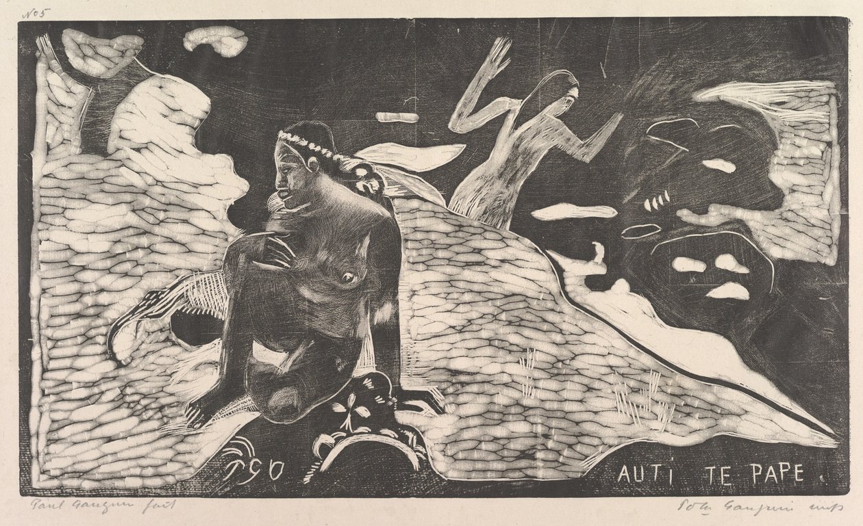 Auti Te Pape, 1893-94 - Paul Gauguin