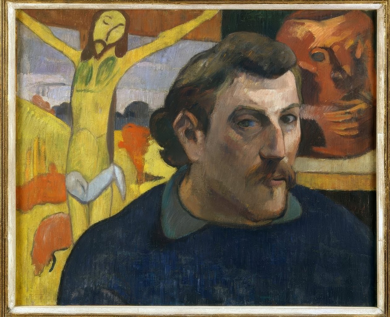 Autoportrait au Christ jaune - Paul Gauguin
