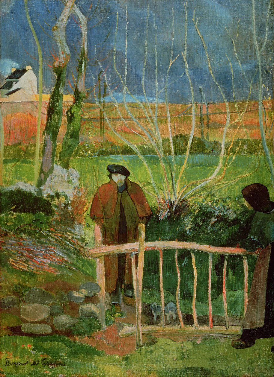 Bonjour Monsieur Gauguin, c.1889 - Paul Gauguin