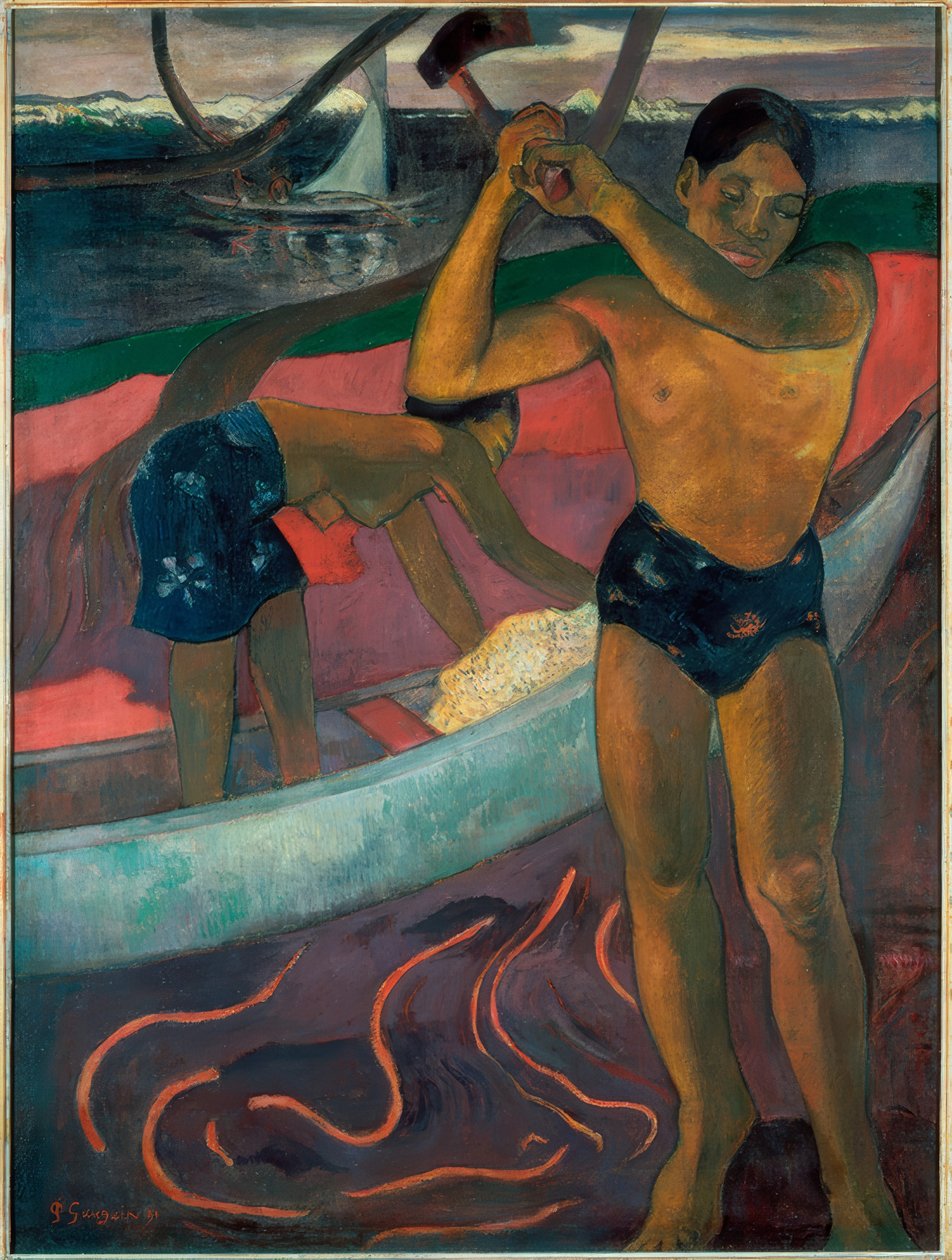Le bûcheron de Pia - Paul Gauguin