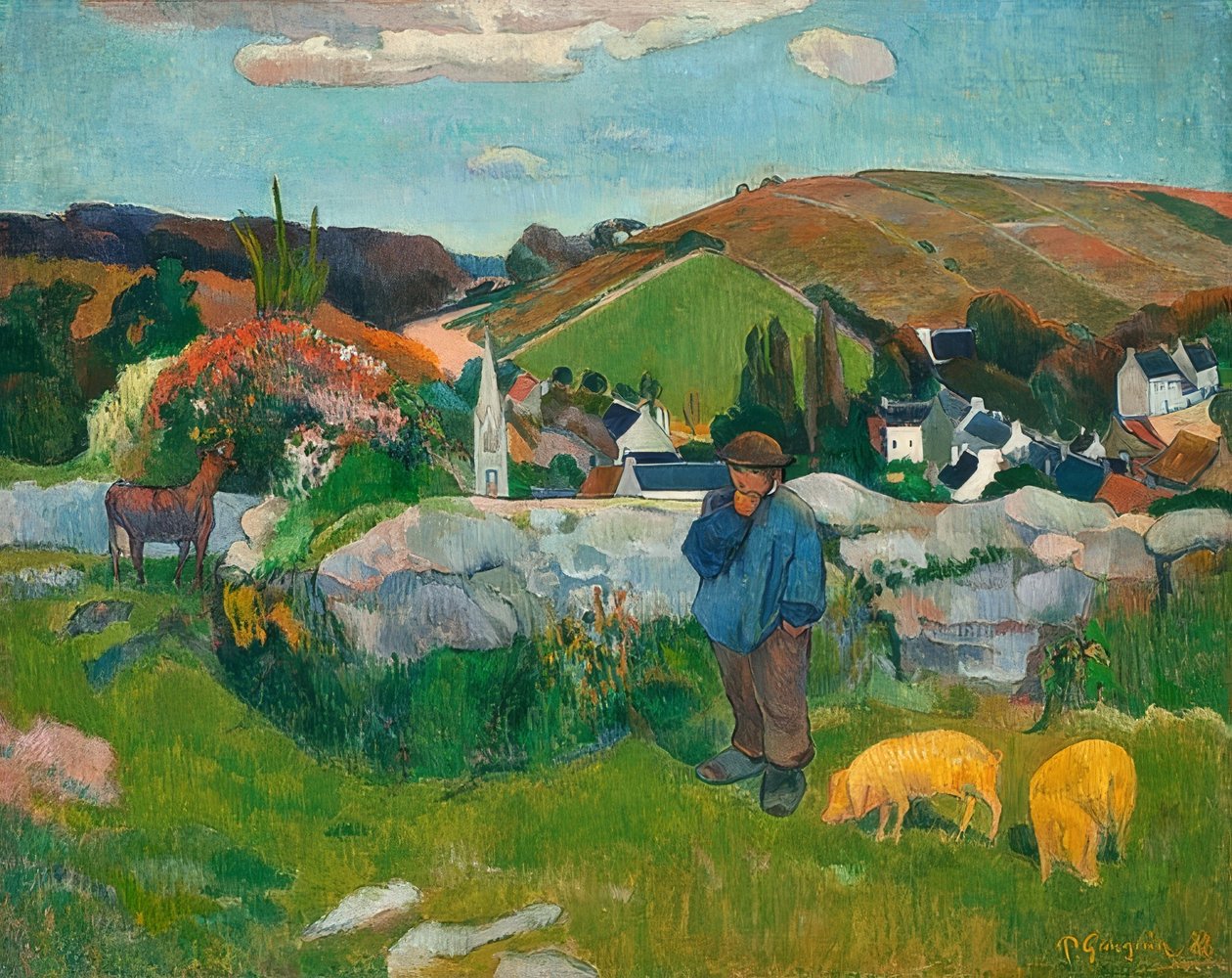 Le porcher - Paul Gauguin