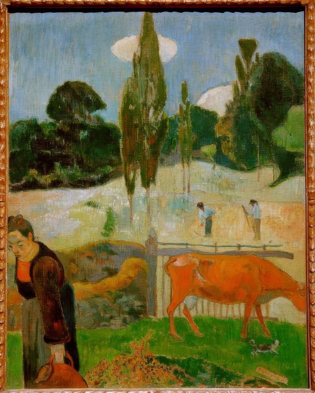 La vache rouge - Paul Gauguin