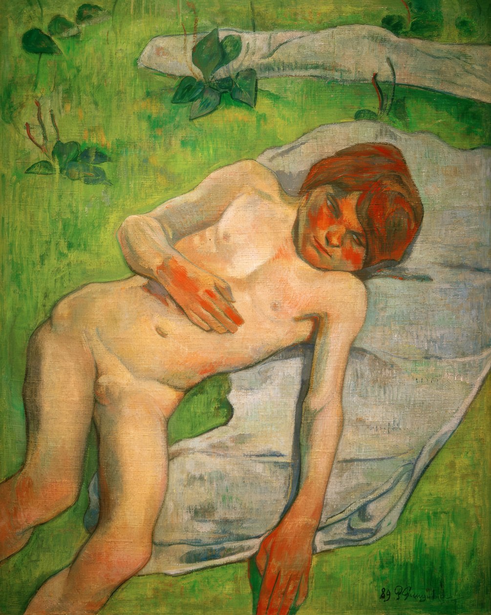 Un garçon breton - Paul Gauguin