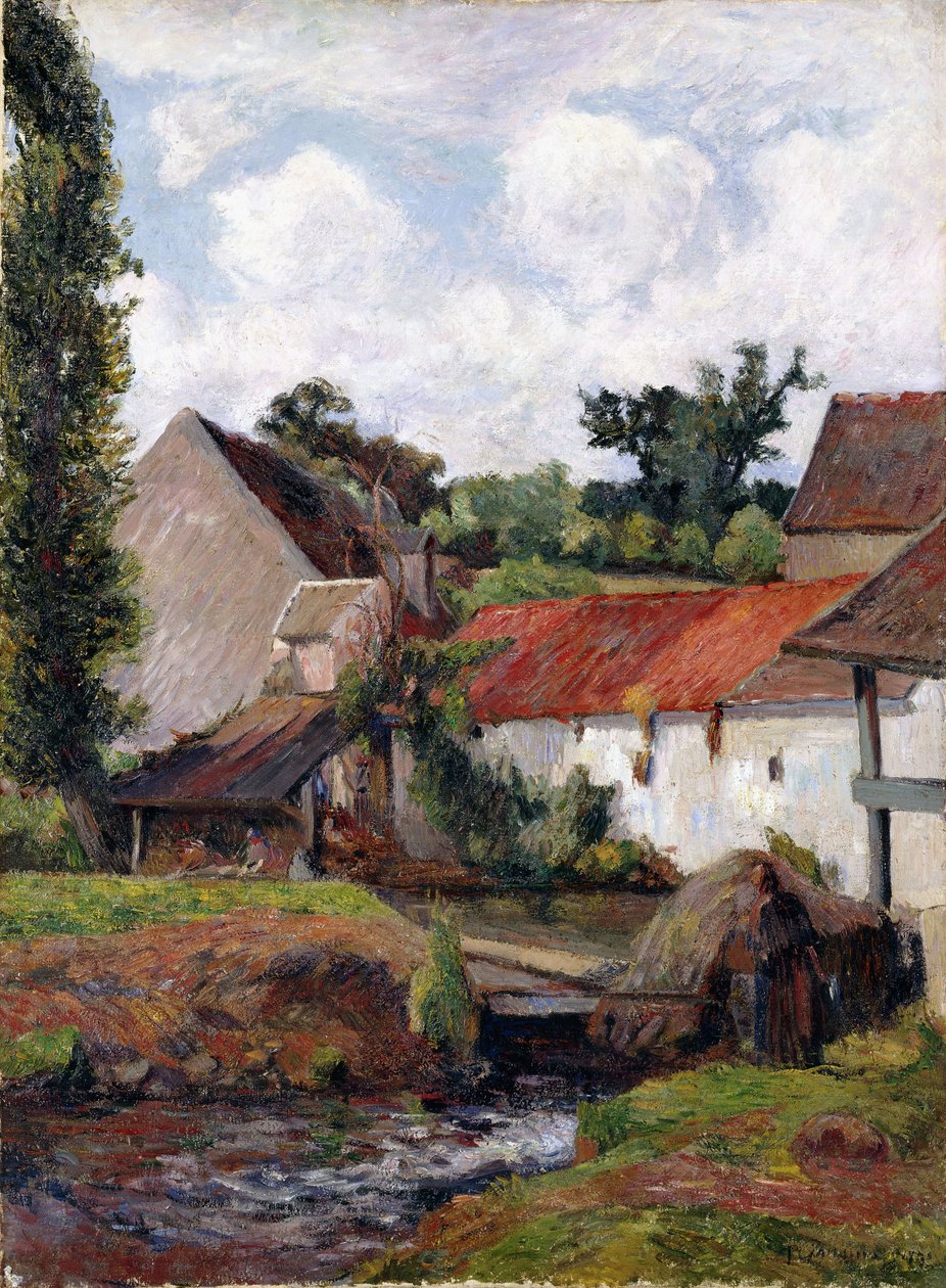 Ferme à Osny, 1883 - Paul Gauguin
