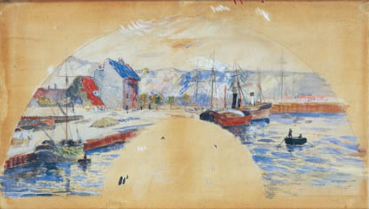 Vue du port - Paul Gauguin