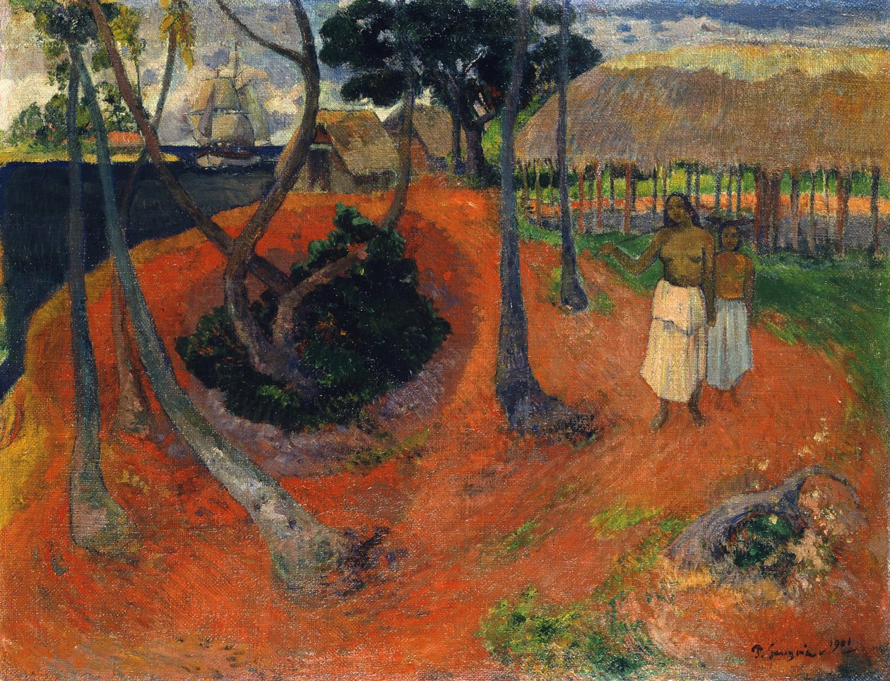 Idylle à Tahiti, 1901 - Paul Gauguin