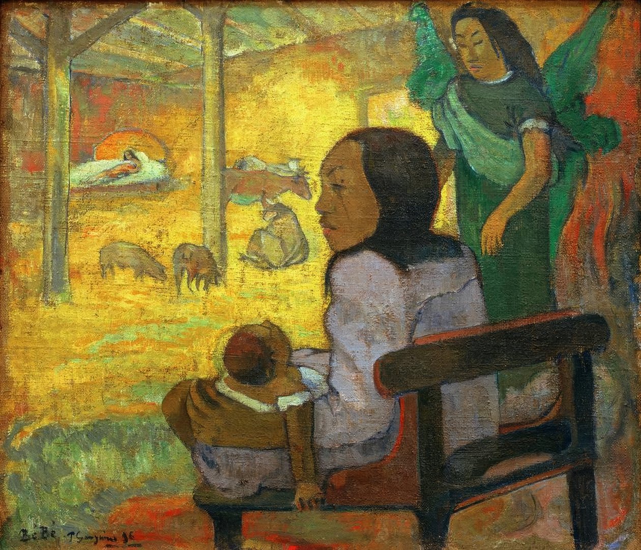 Petit enfant (Noël tahitien) - Paul Gauguin