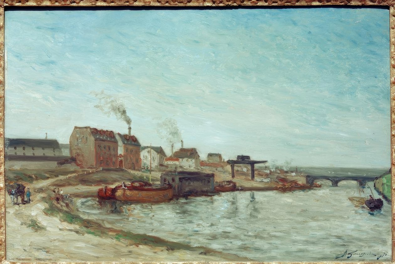 La Seine au Pont de Grenelle - Paul Gauguin