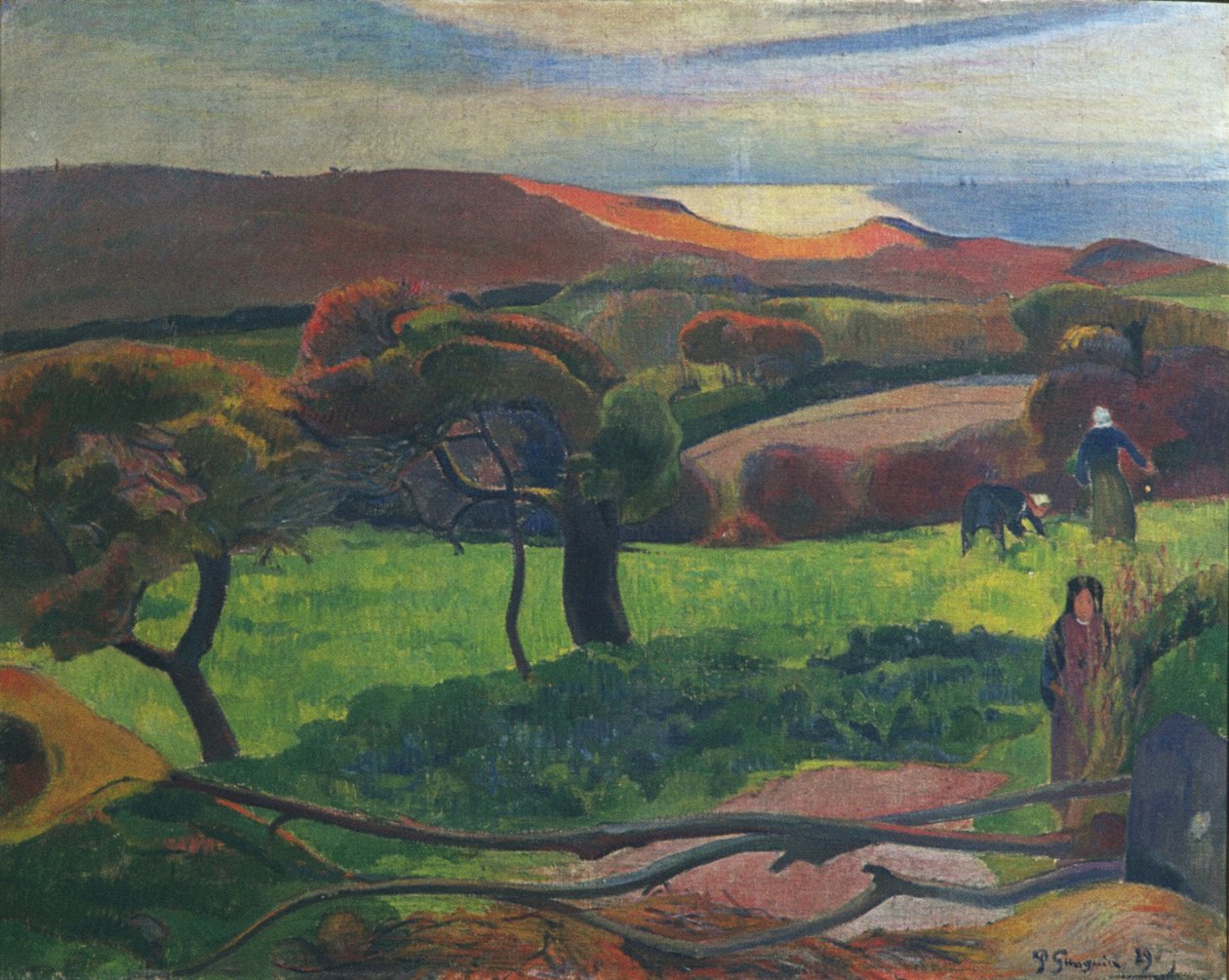 Paysage en Bretagne - Paul Gauguin