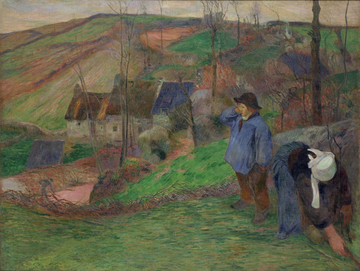 Paysage en Bretagne - Paul Gauguin