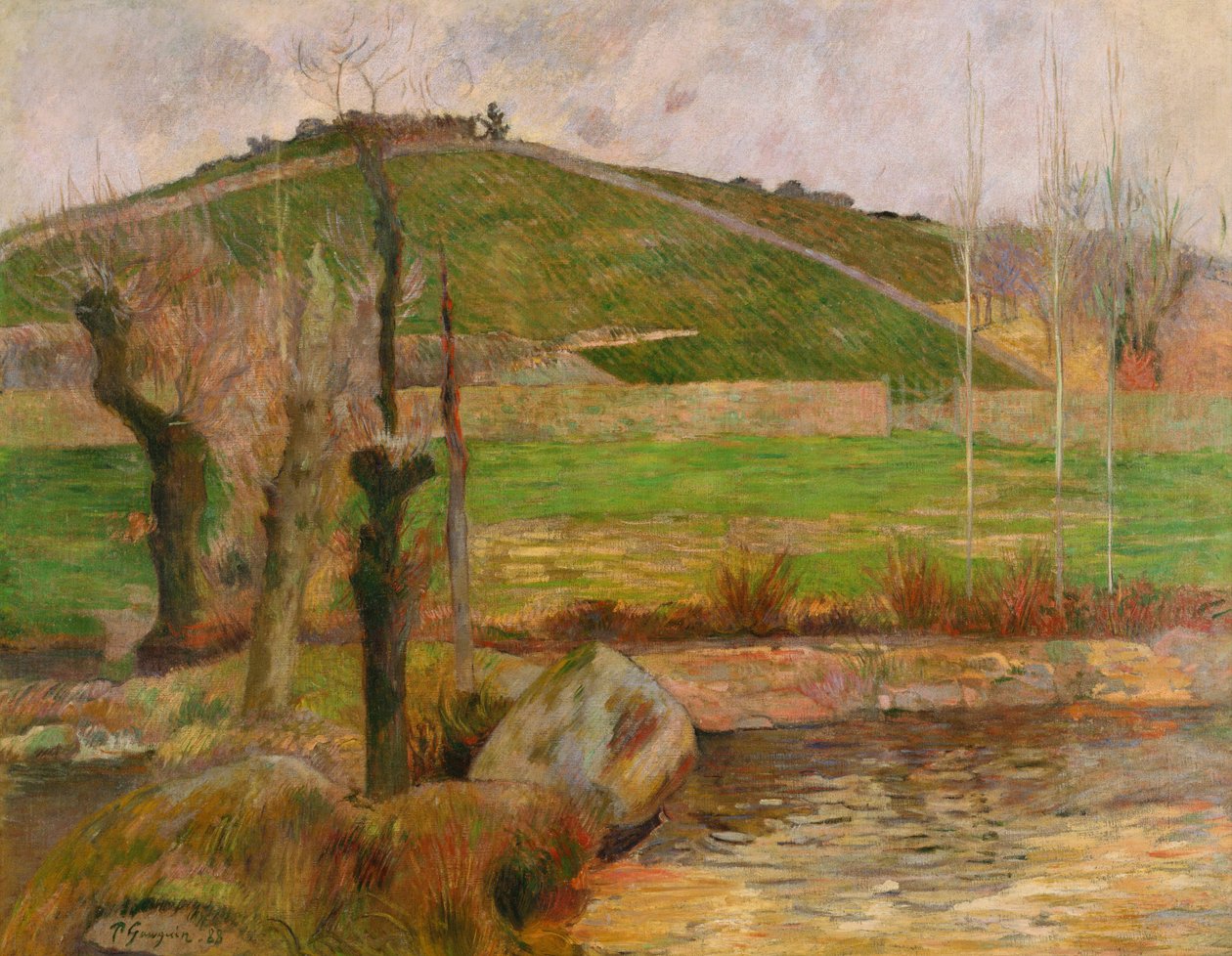 Paysage près de Pont-Aven - Paul Gauguin