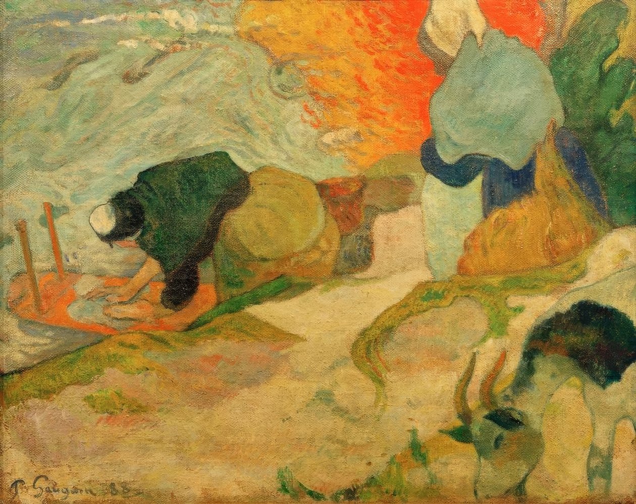 Laveuses à Arles - Paul Gauguin