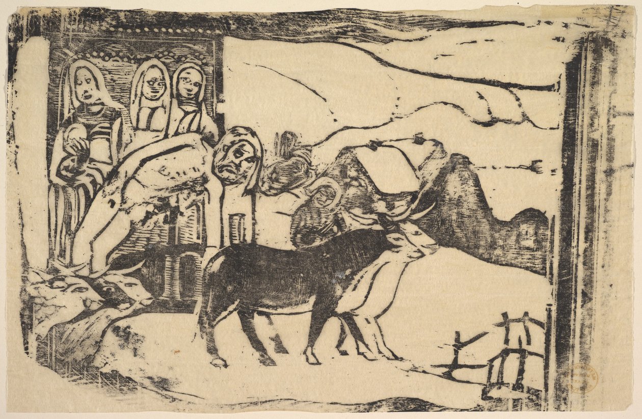 Le Calvaire breton - Paul Gauguin