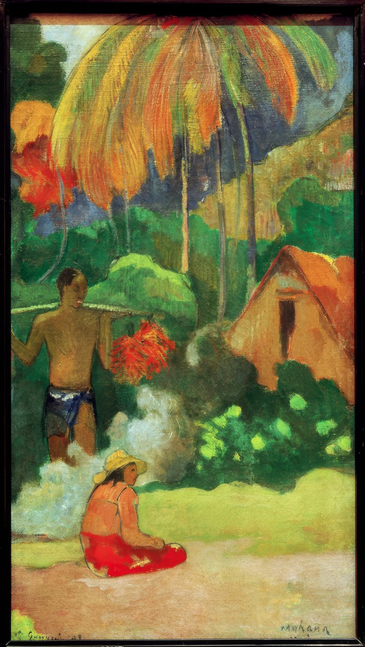 Mahana maa II - Paul Gauguin