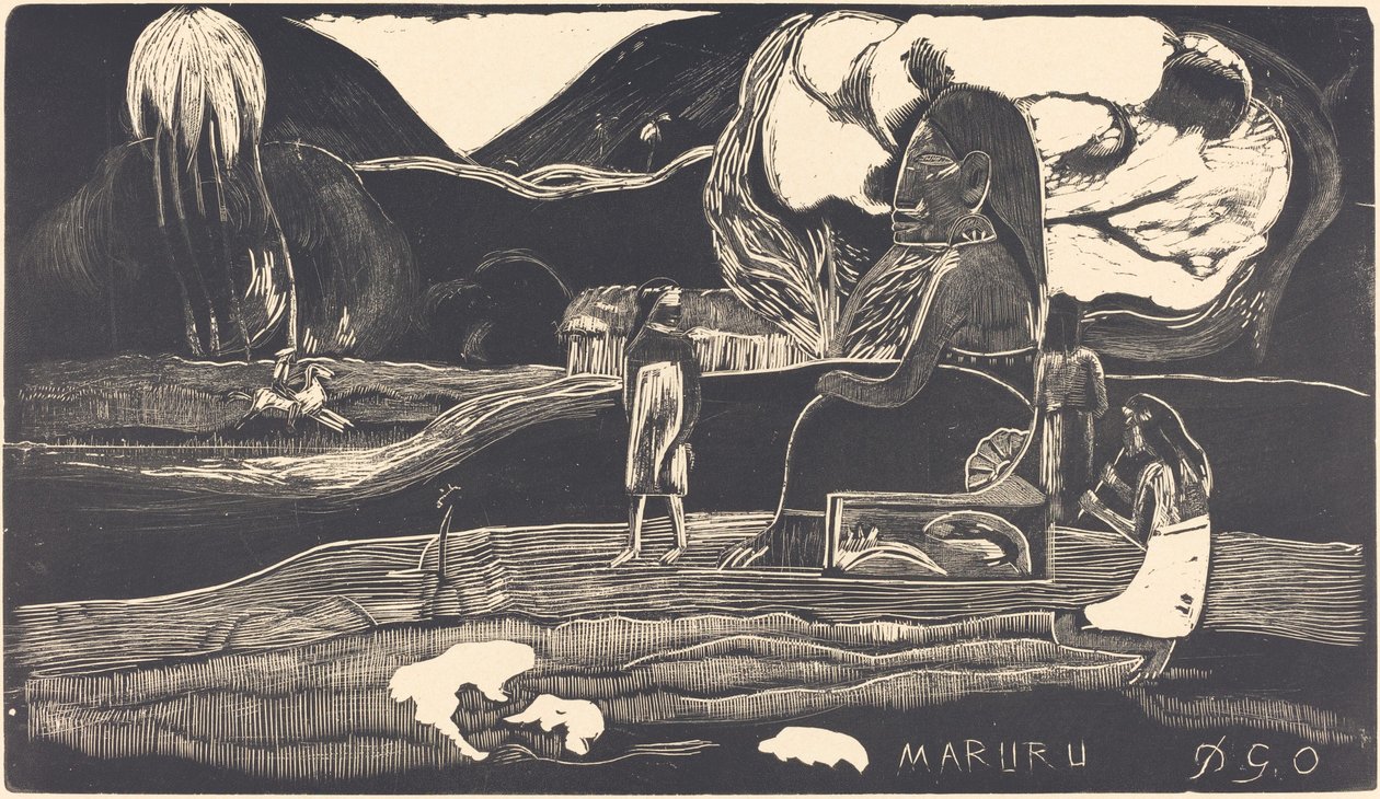 Maruru (Merci) - Paul Gauguin