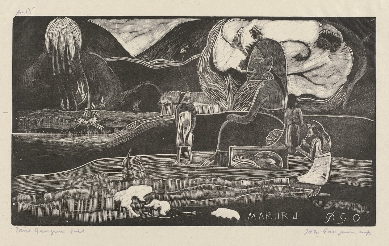 Maruru (Merci) - Paul Gauguin