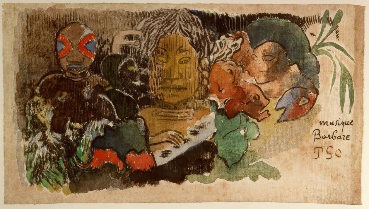 Musique barbare - Paul Gauguin