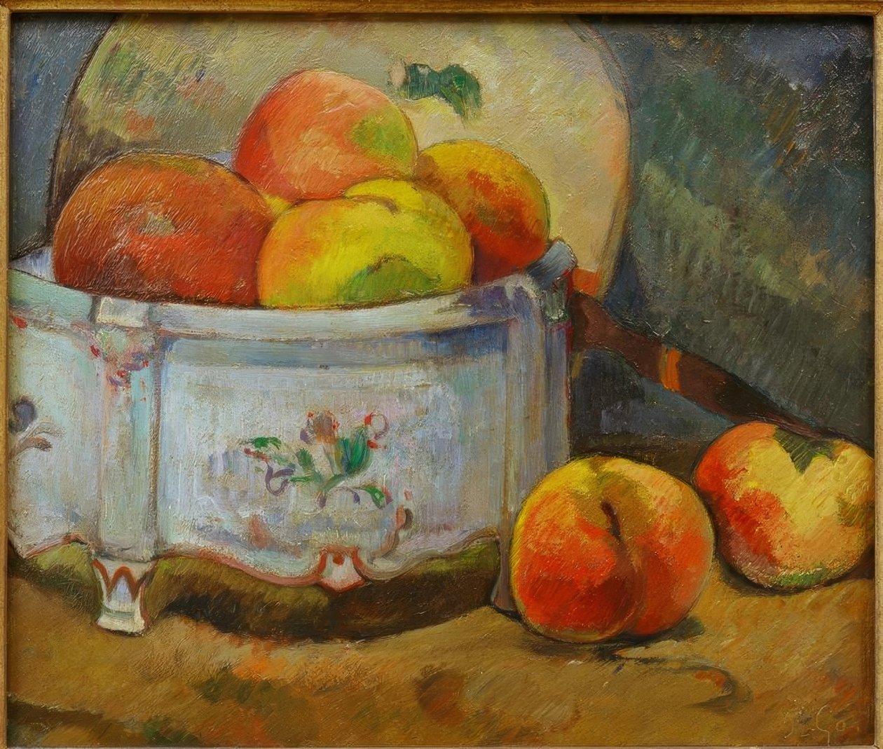 Nature morte aux pêches - Paul Gauguin