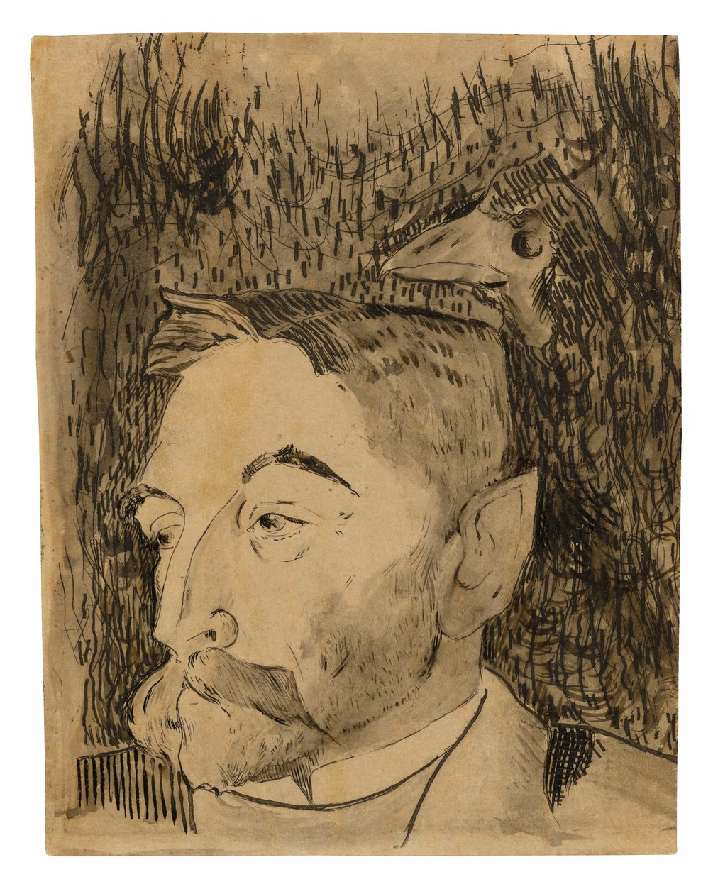 Portrait de Stéphane Mallarmé - Paul Gauguin