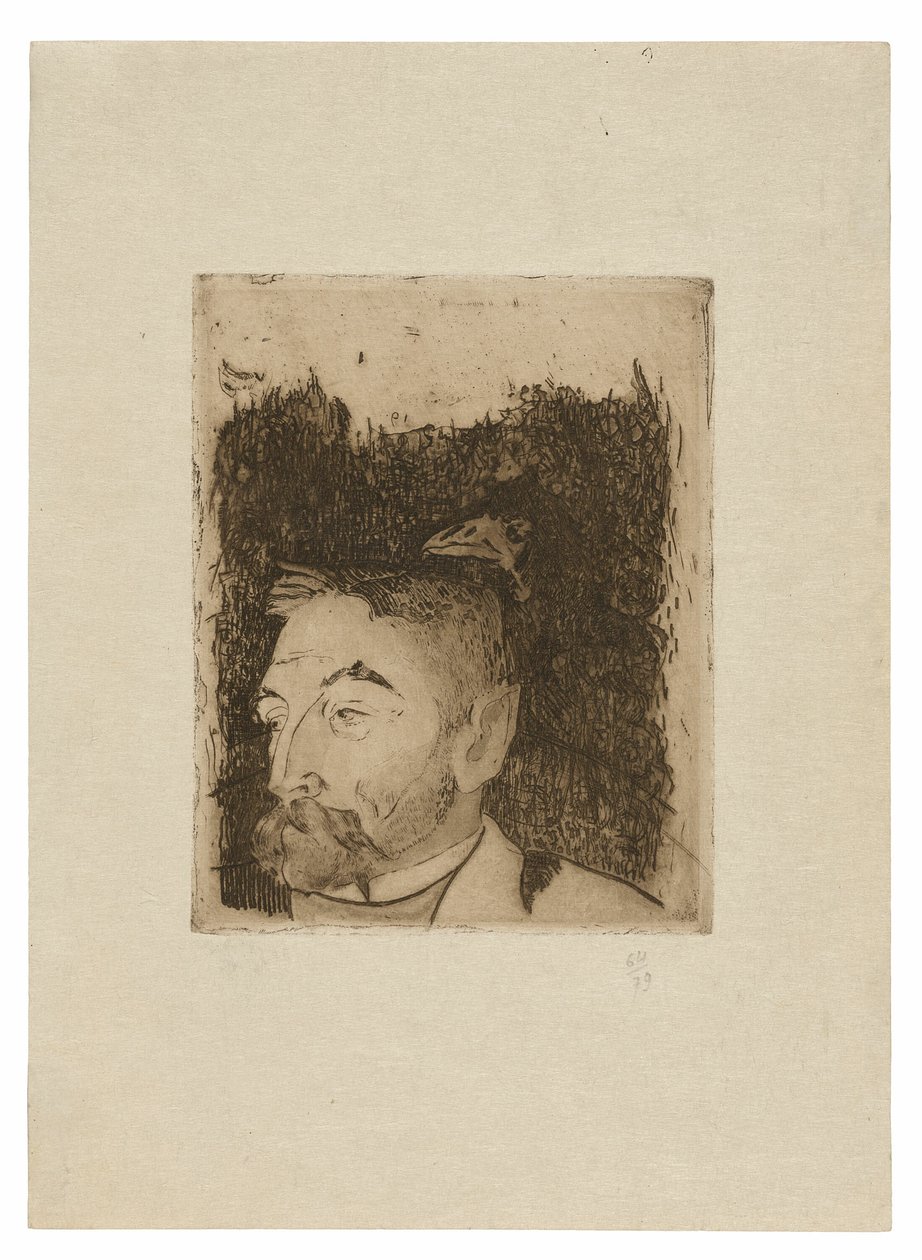 Portrait de Stéphane Mallarmé - Paul Gauguin