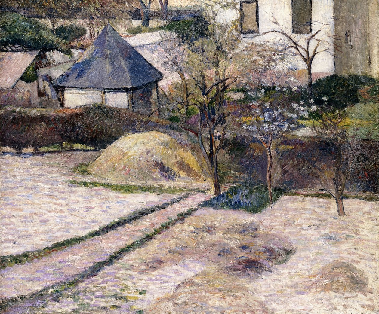 Paysage de Rouen, vers 1884 - Paul Gauguin