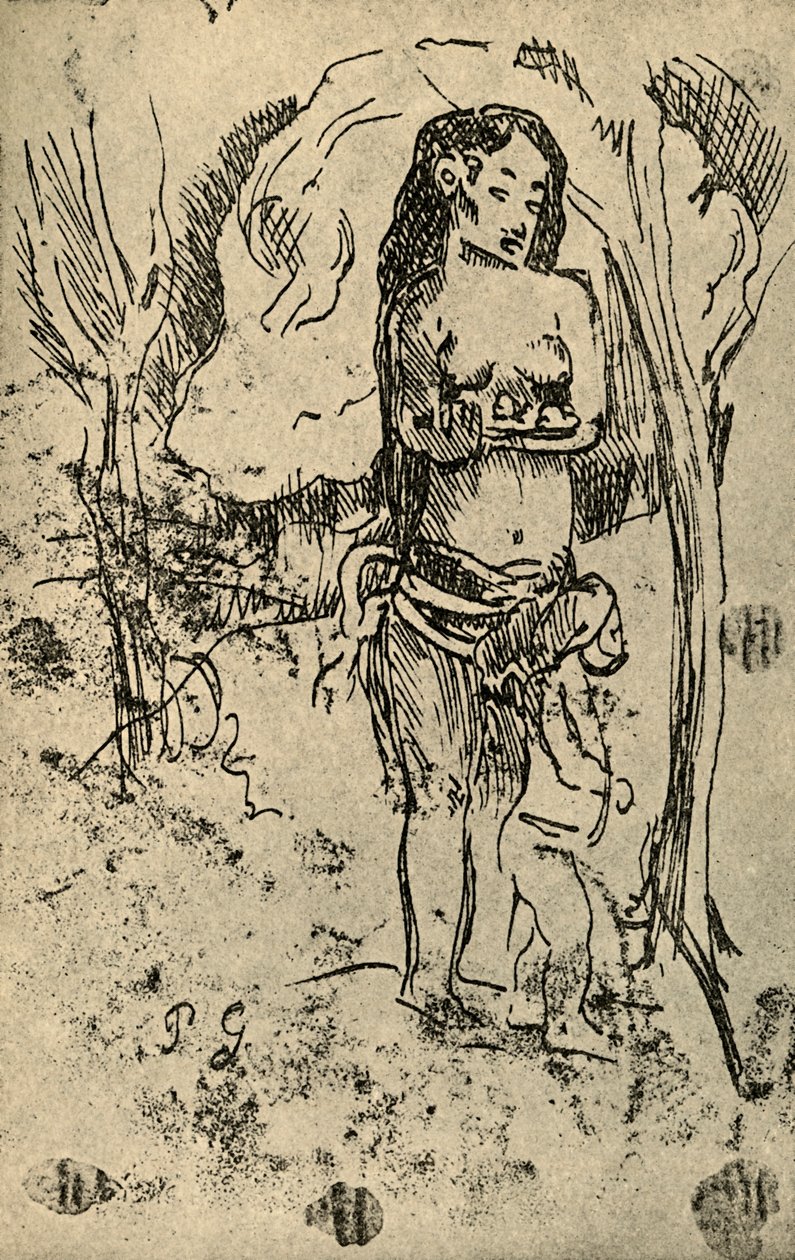 Esquisse, 1936 - Paul Gauguin