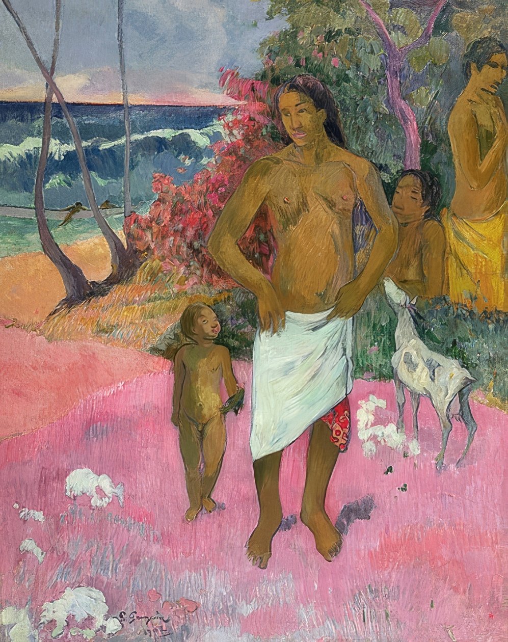 Promenade en mer. 1902 - Paul Gauguin