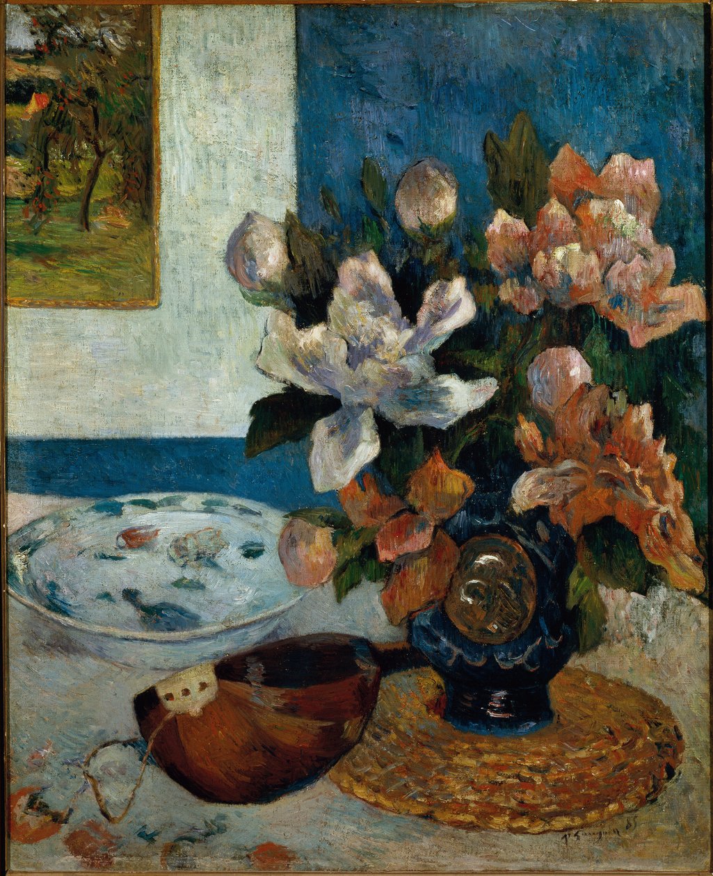 Nature morte avec mandoline - Paul Gauguin