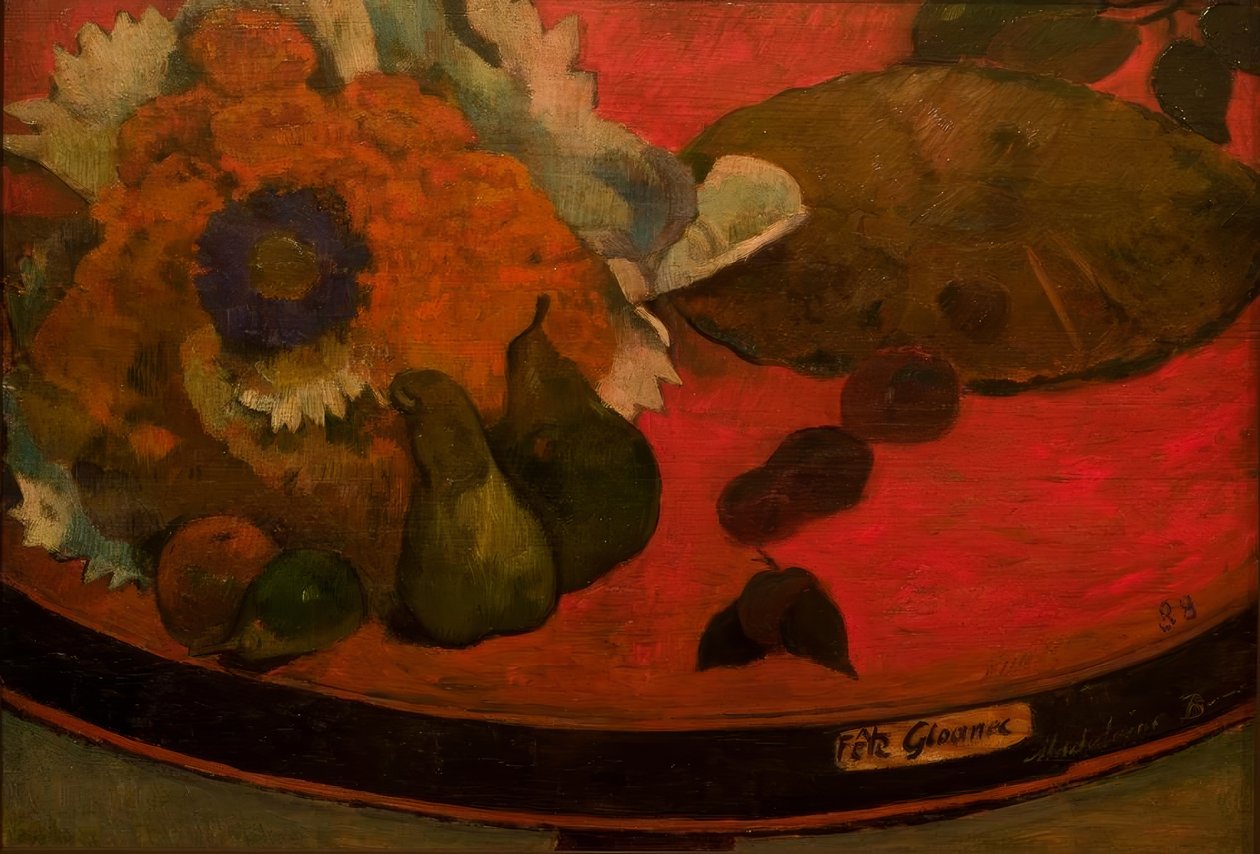 Nature morte "Fête Gloanec" - Paul Gauguin