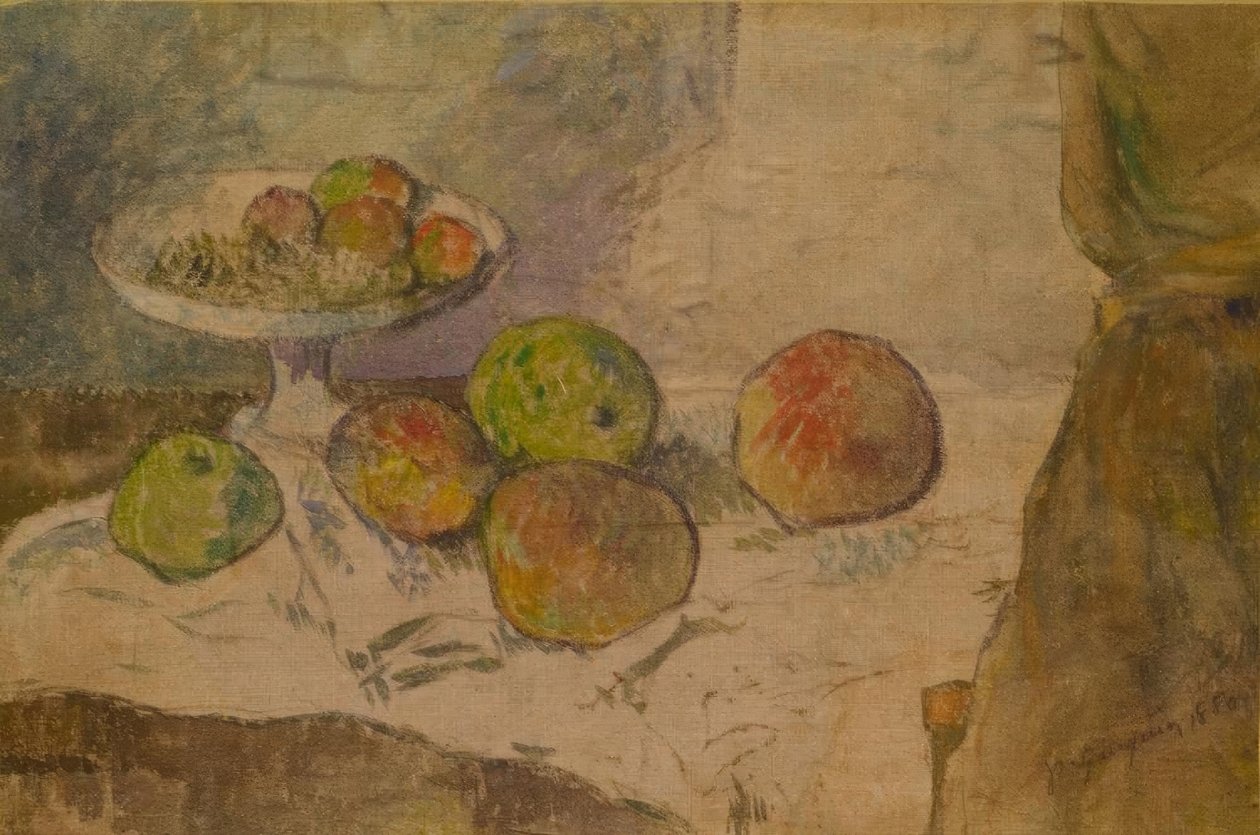 Nature morte avec coupe de fruits - Paul Gauguin