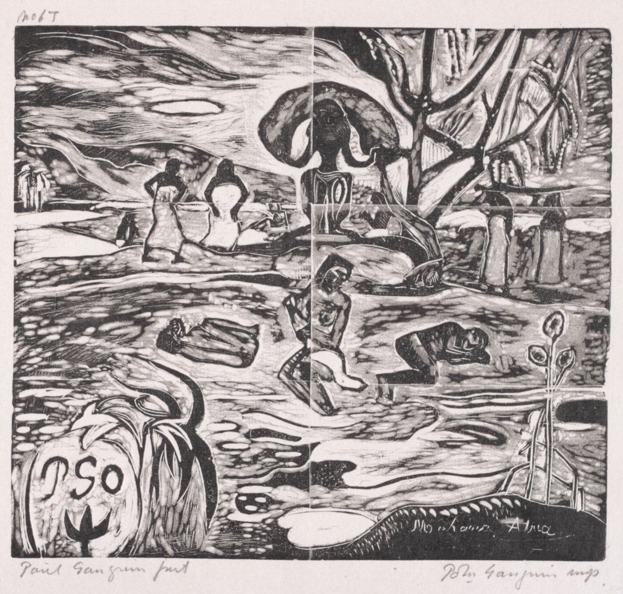 Série tahitienne : Offrandes à un dieu - Paul Gauguin
