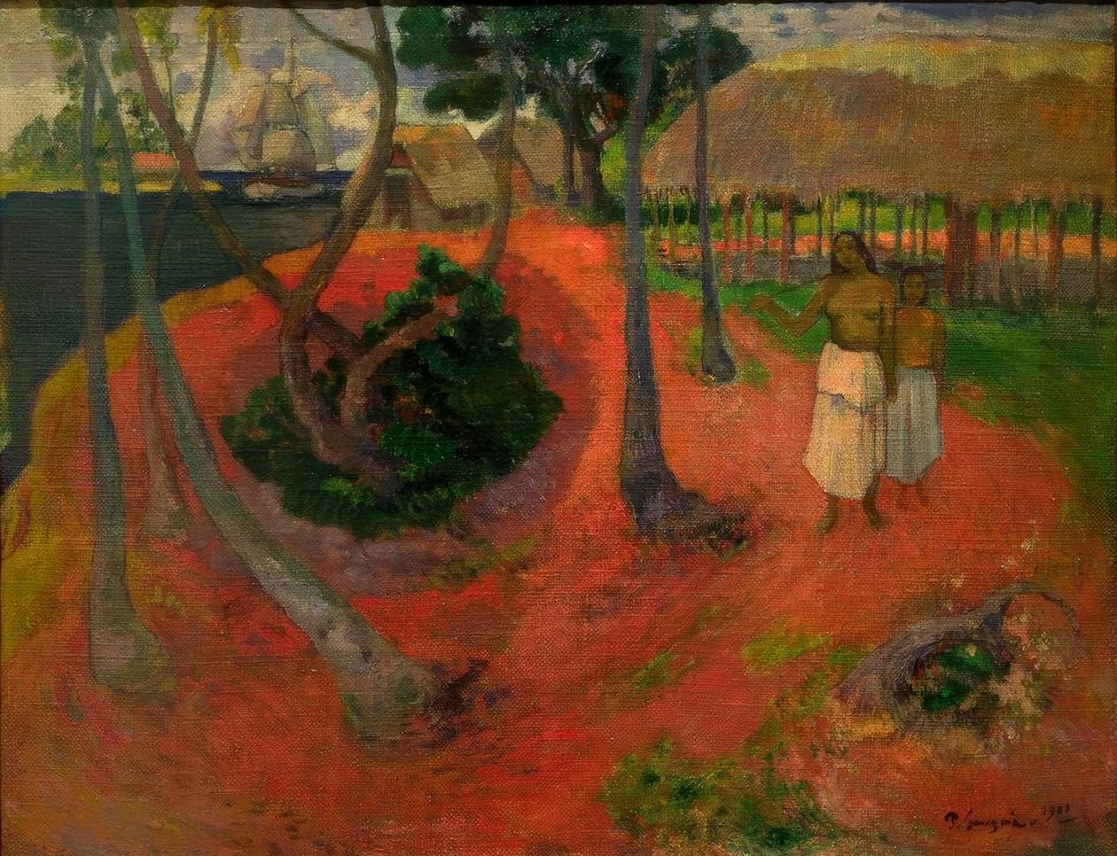 Idylle tahitienne - Paul Gauguin