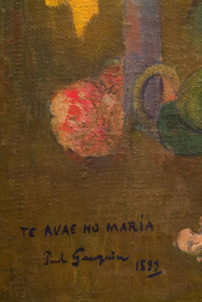 Te avae no Maria - Paul Gauguin