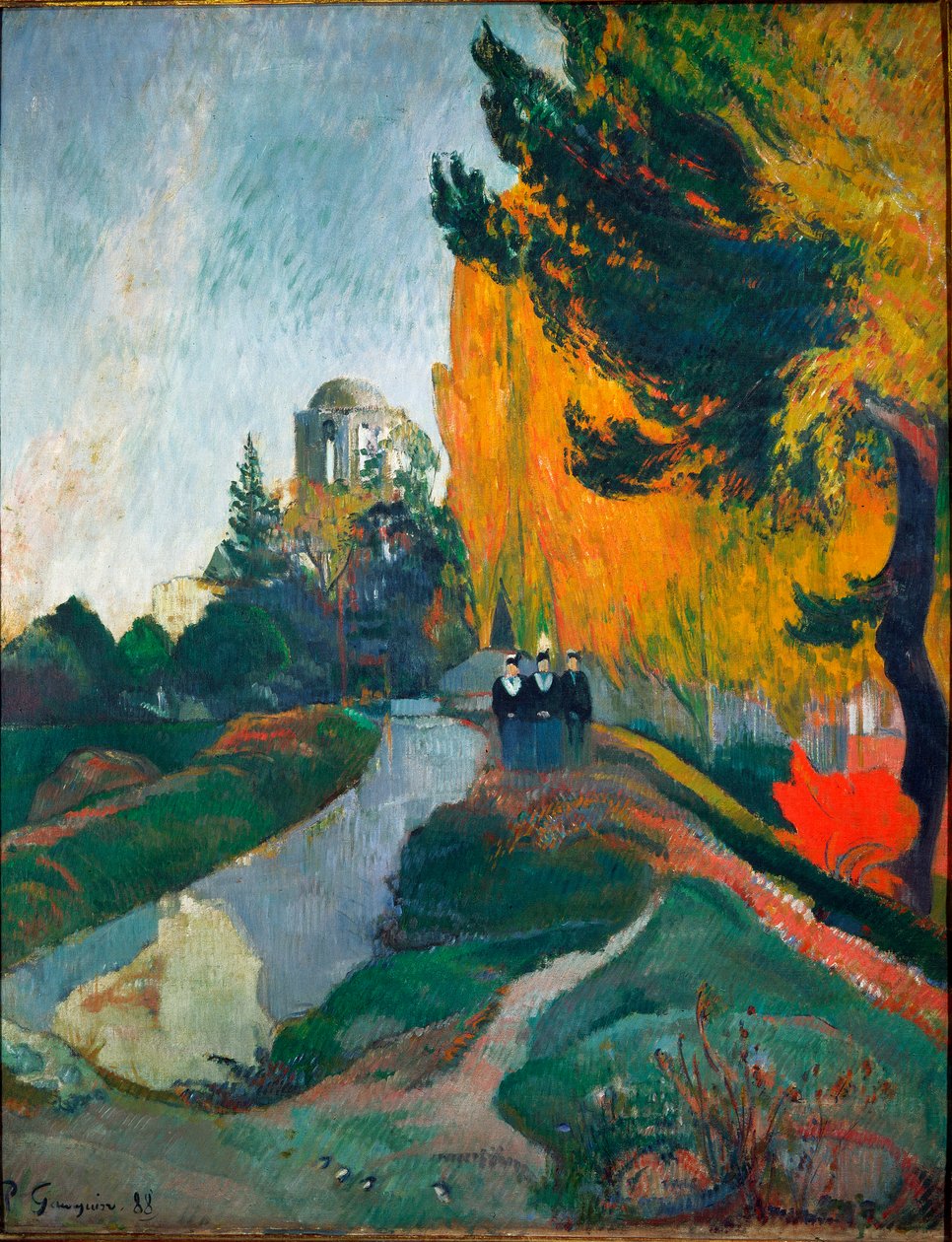 Les Alyscamps (détail) - Paul Gauguin