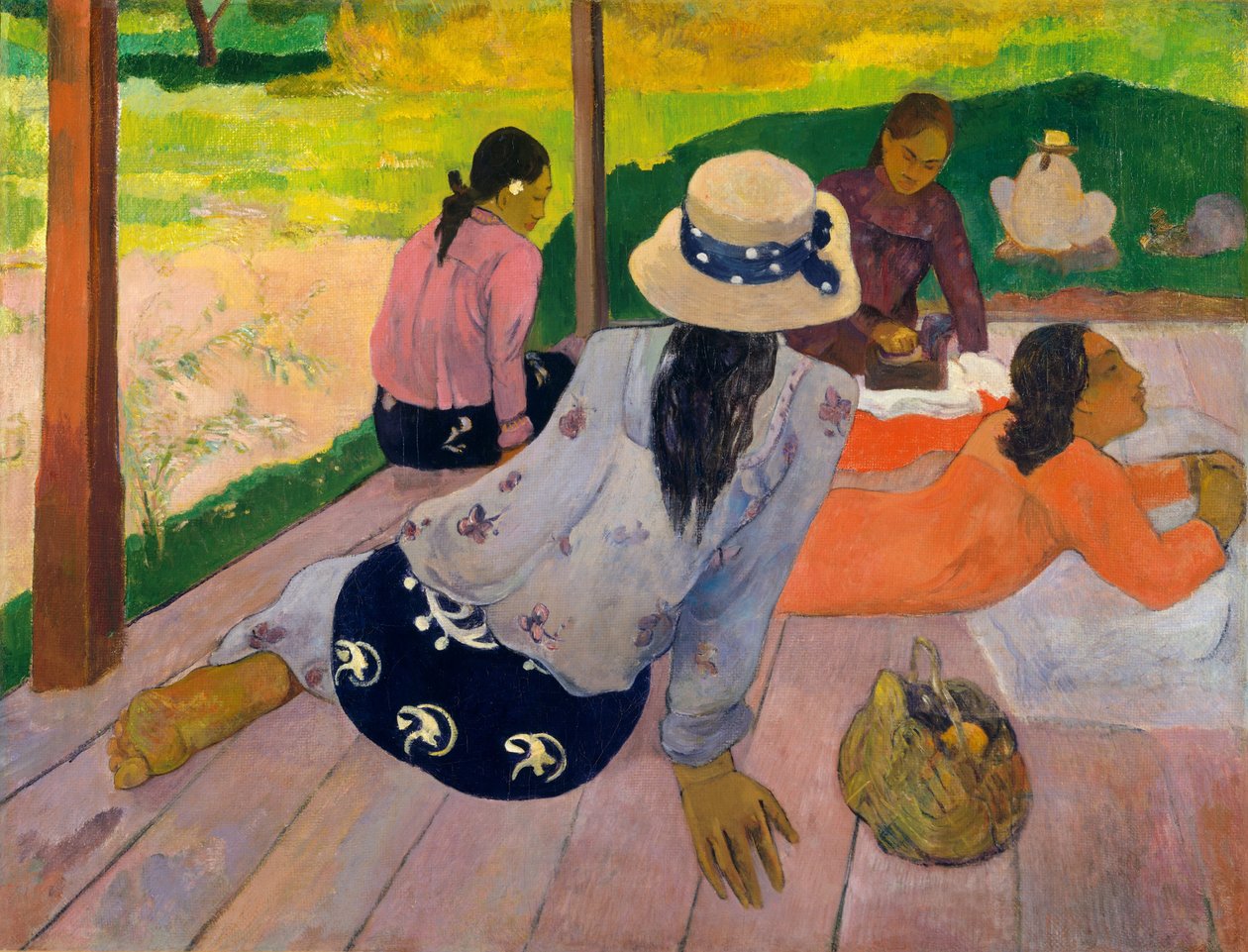La Sieste - Paul Gauguin