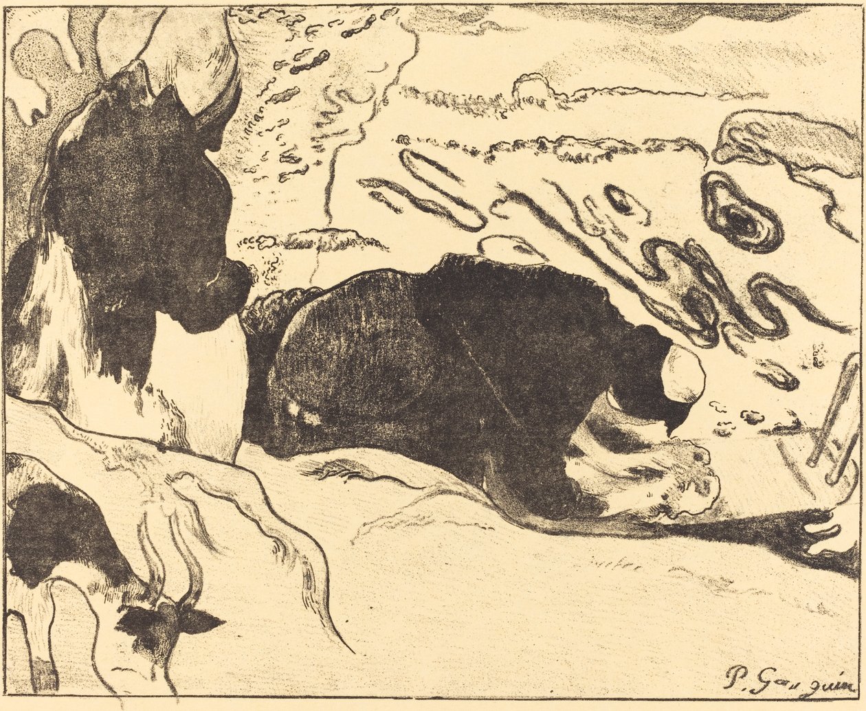 Les laveuses - Paul Gauguin