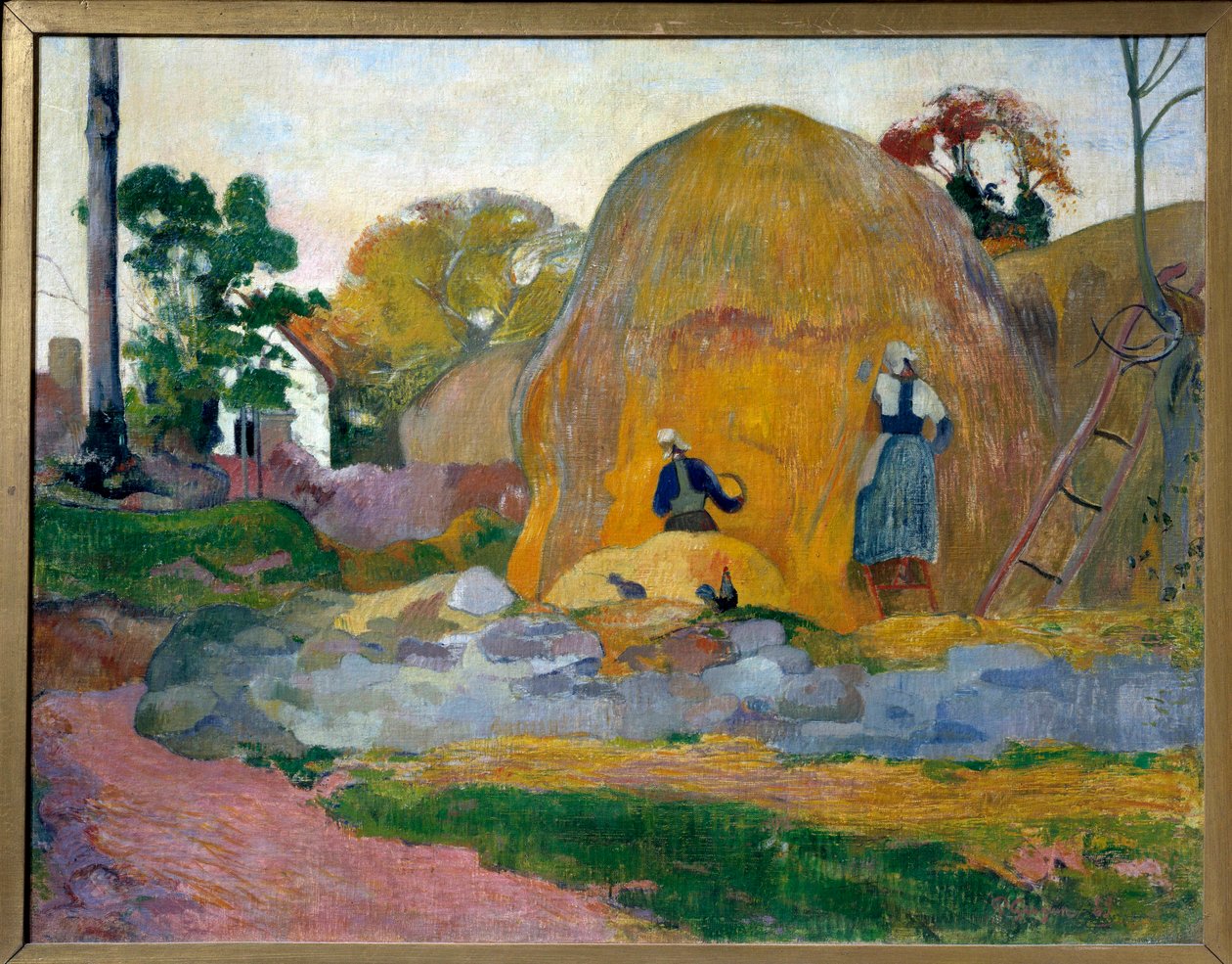 Les meules jaunes - Paul Gauguin