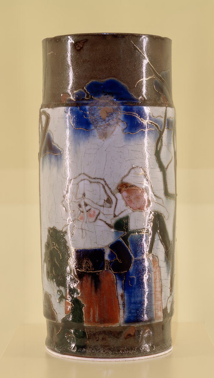 Vase avec scènes bretonnes - Paul Gauguin
