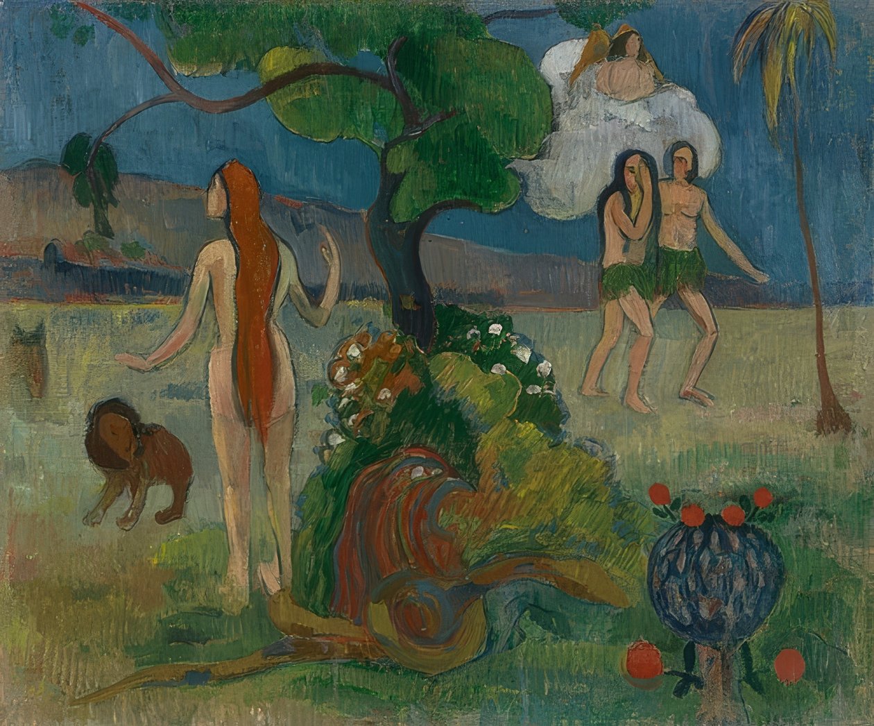 Paradis perdu (?). Vers 1890 - Paul Gauguin