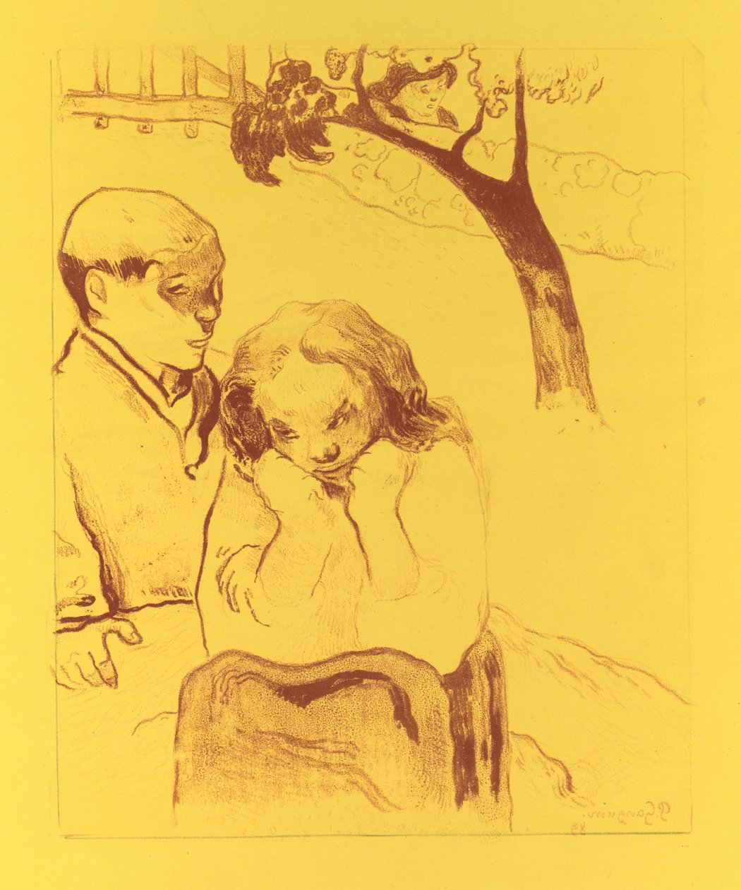 Suite Volpini : Misères humaines - Paul Gauguin