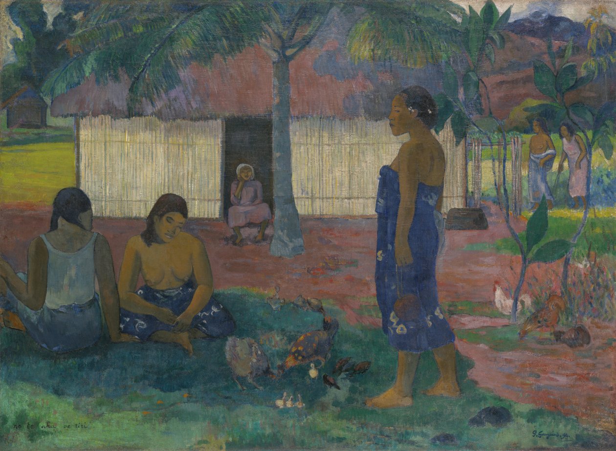 Pourquoi es-tu en colère? - Paul Gauguin
