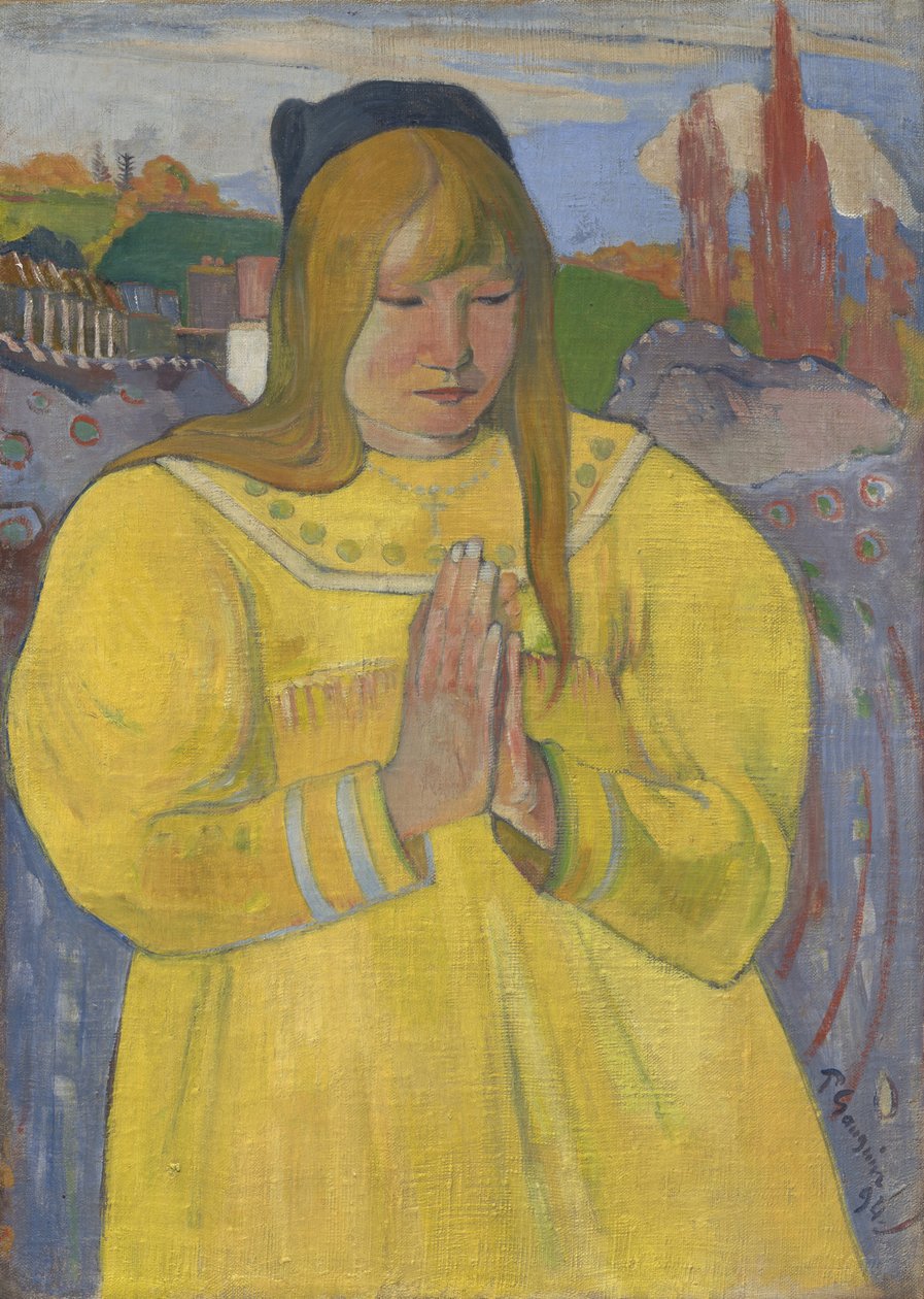 Jeune fille chrétienne, 1894 - Paul Gauguin